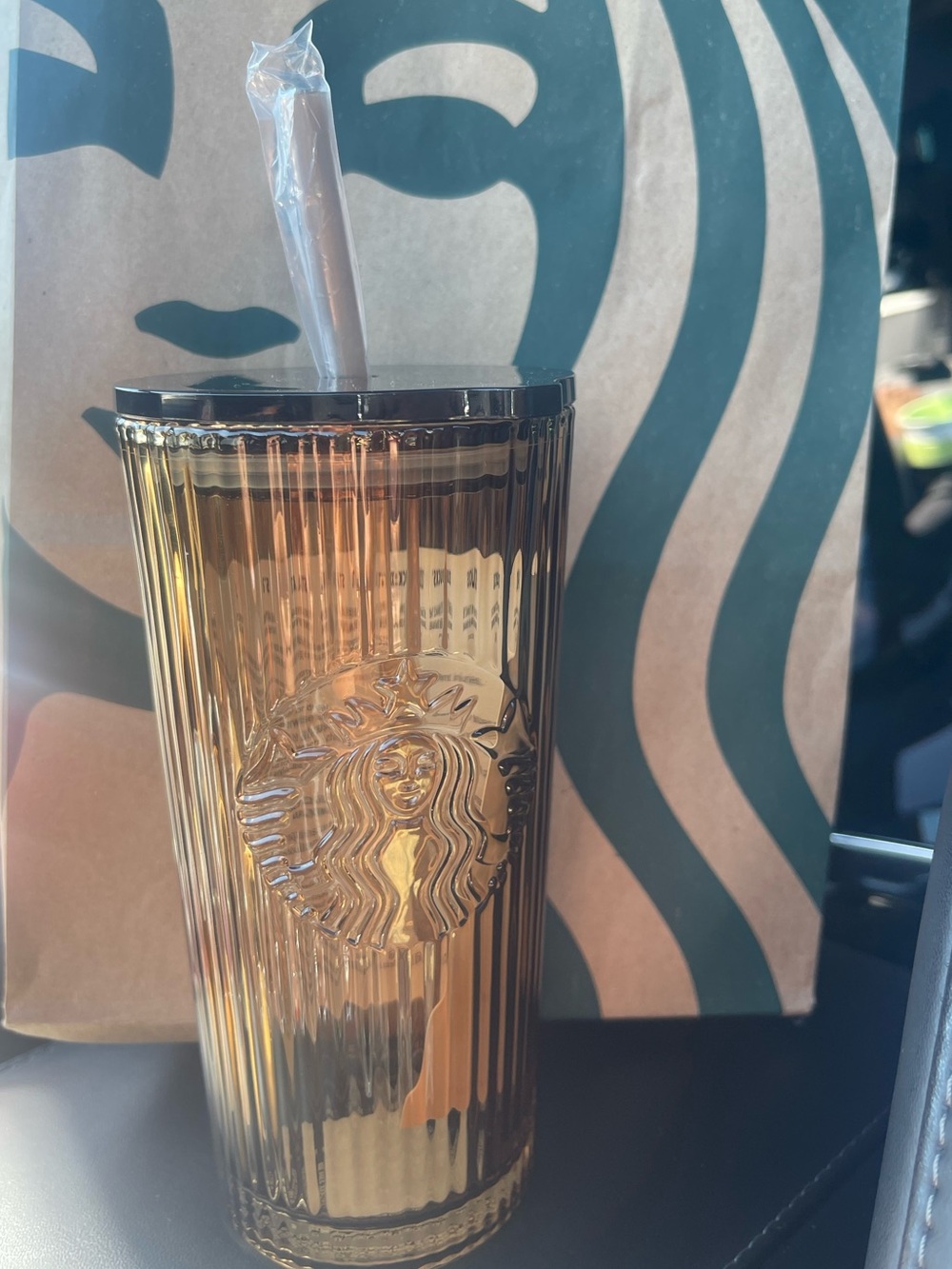 Starbucks Fall 2026 Brown Glass Tumbler